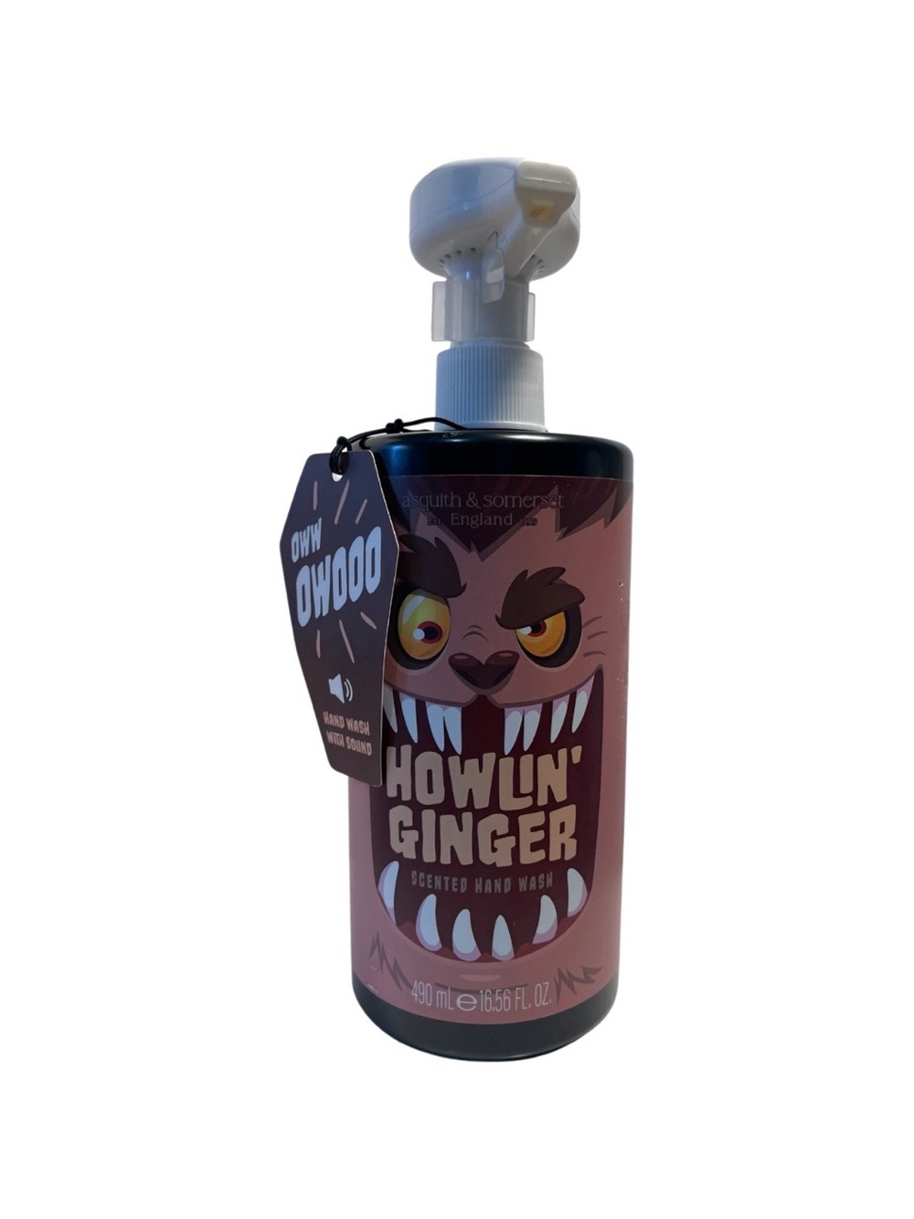 Asquith & Somerset Howlin Ginger Scented Hand Wash w/Sound - NWT **